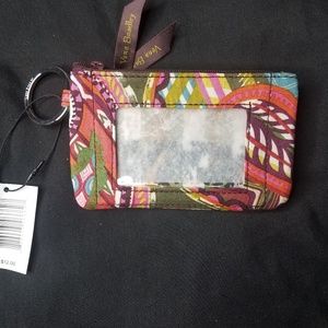Vera Wang small zip ID case